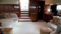 Motor yacht MACH ONE -  Salon looking aft